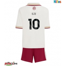 Camiseta Arsenal Eberechi Eze #10 Tercera Equipación para niños 2025-26 manga corta (+ pantalones cortos)